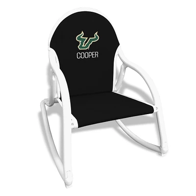 Chad & Jake South Florida Bulls Children's Personalized Rocking Chair