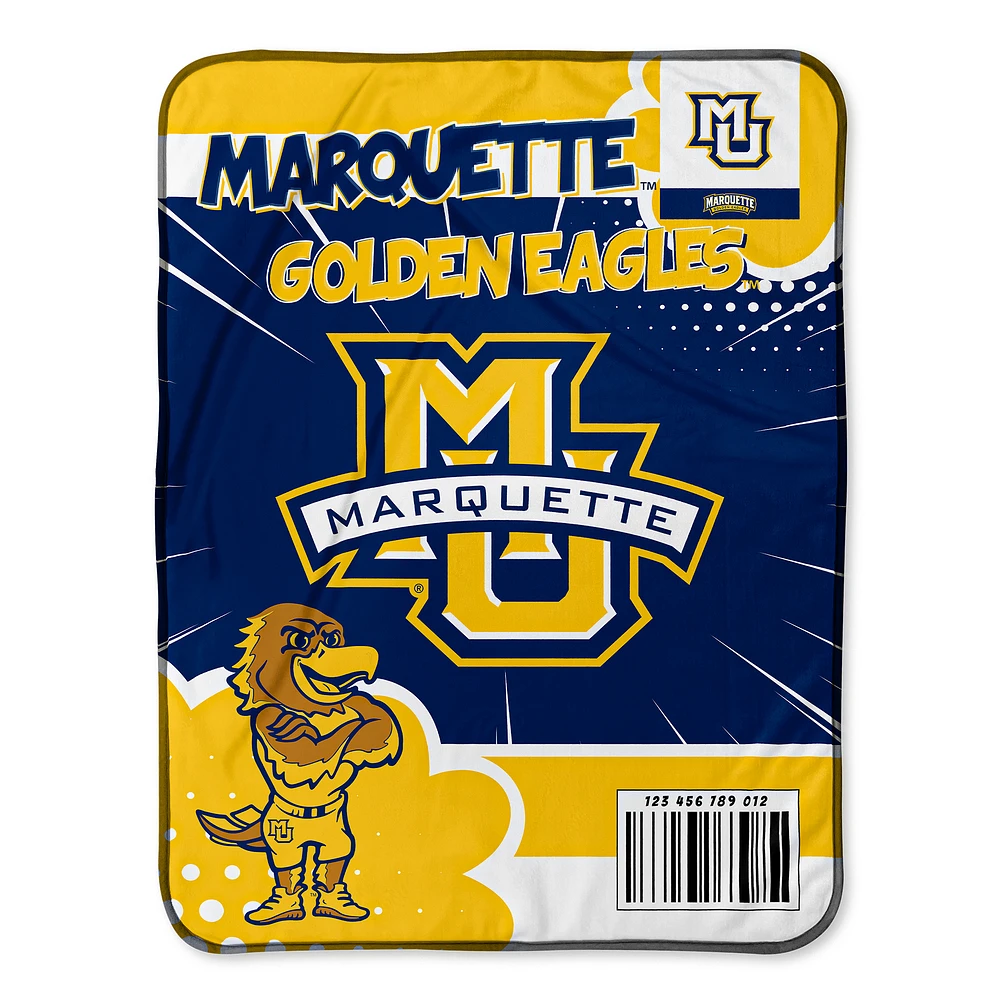 Chad & Jake Marquette Golden Eagles 30" x 40" Comic Theme Baby Blanket