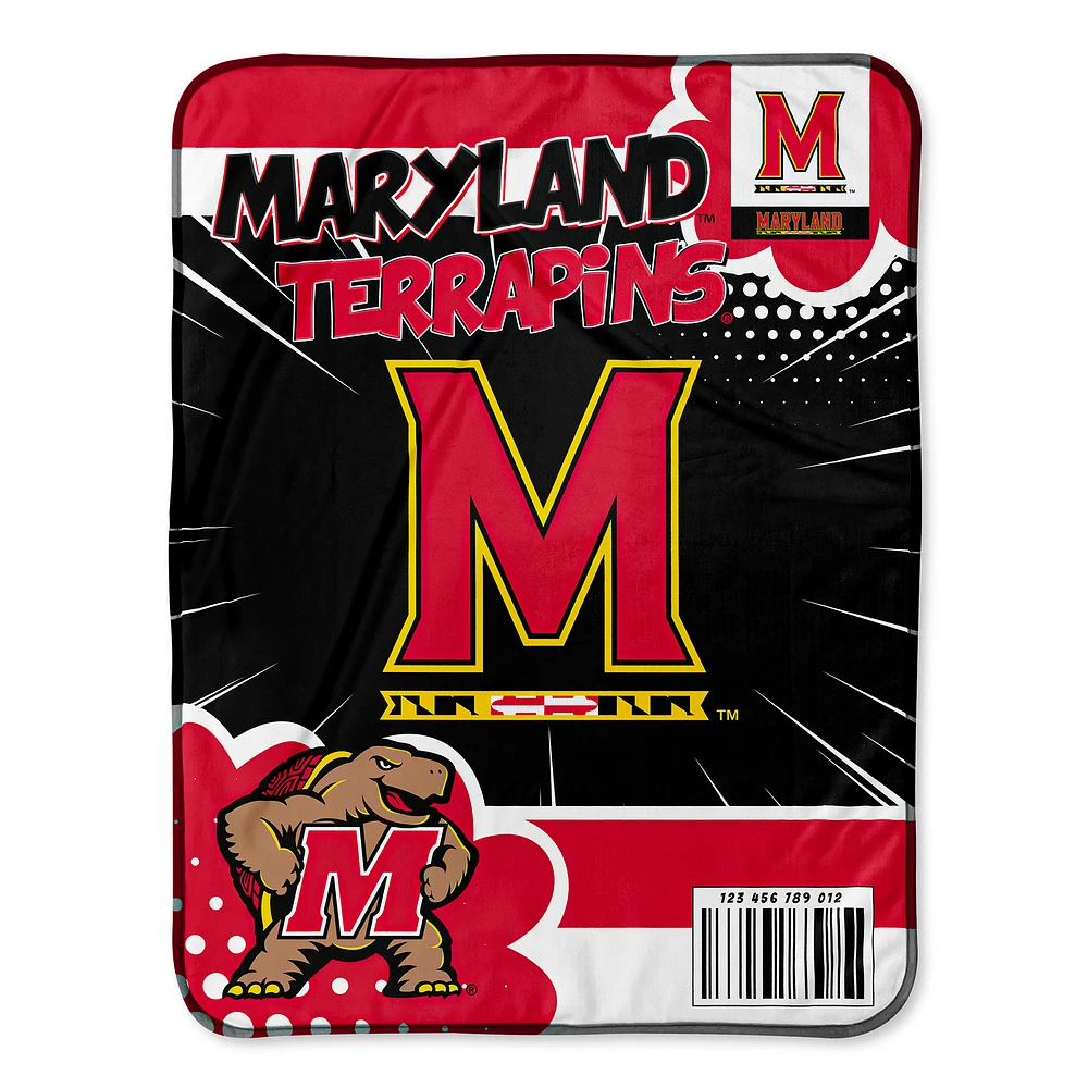 Chad & Jake Maryland Terrapins 30" x 40" Comic Theme Baby Blanket