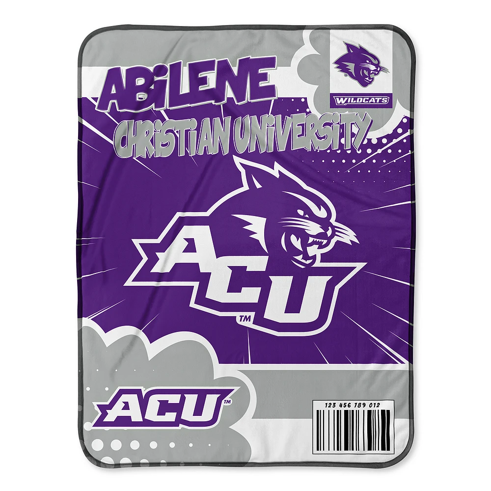 Chad & Jake Abilene Christian University Wildcats 30" x 40" Comic Theme Baby Blanket