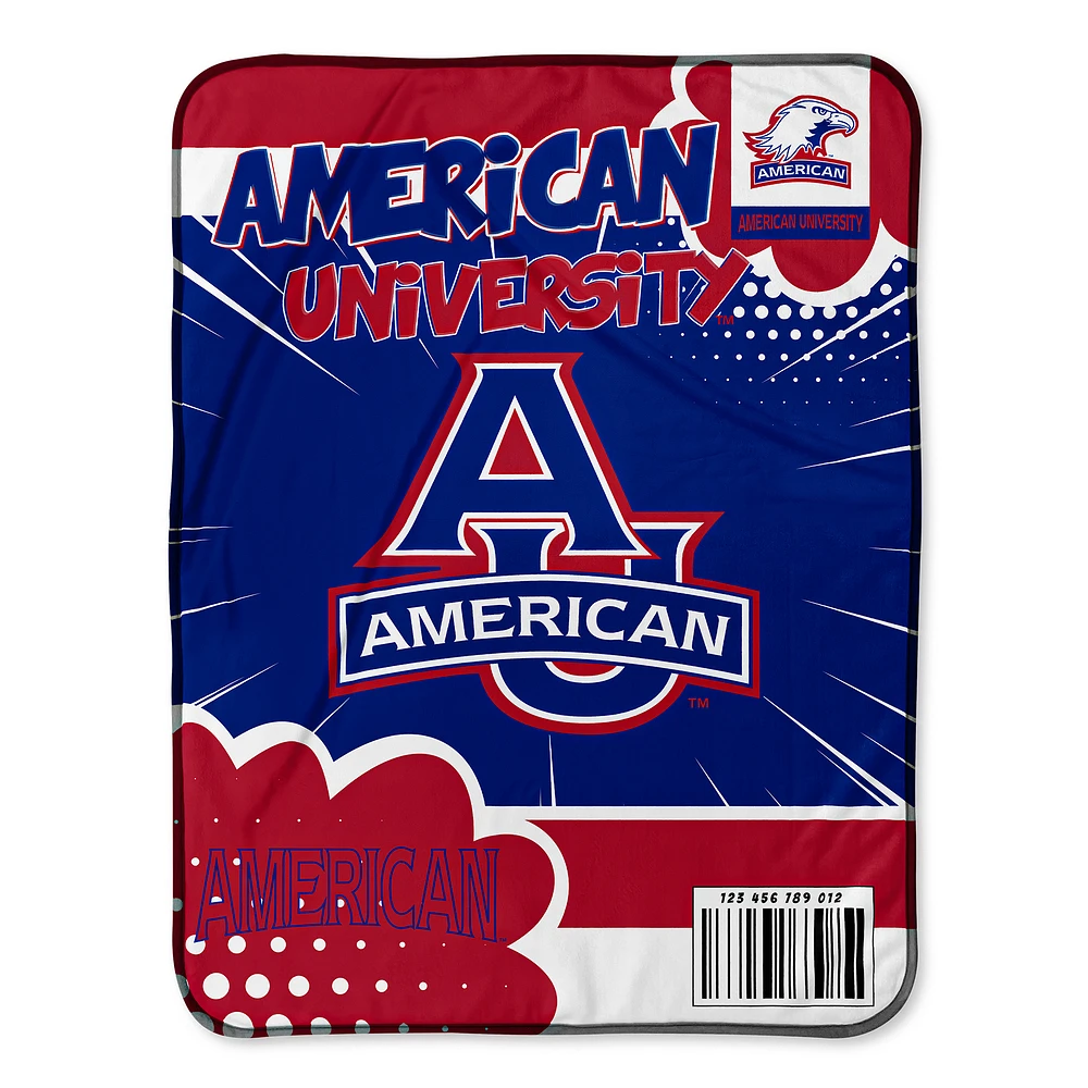 Chad & Jake American University Eagles 30" x 40" Comic Theme Baby Blanket