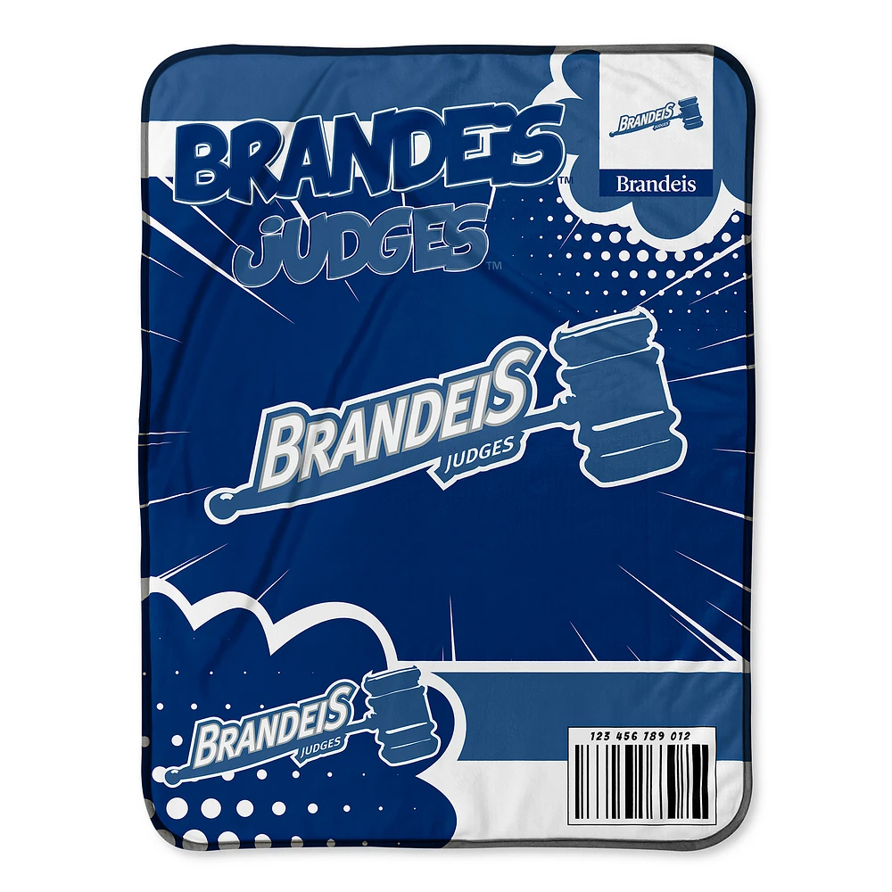 Chad & Jake Brandeis University Judges 30" x 40" Comic Theme Baby Blanket