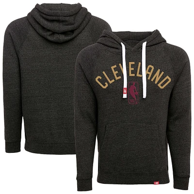 Unisex Sportiqe Black Cleveland Cavaliers Olsen Tri-Blend Pullover Hoodie