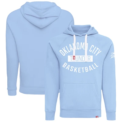 Unisex Sportiqe Light Blue Oklahoma City Thunder Olsen Tri-Blend Pullover Hoodie