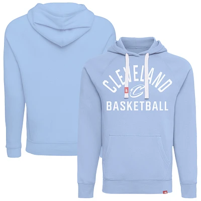 Unisex Sportiqe Light Blue Cleveland Cavaliers Olsen Tri-Blend Pullover Hoodie