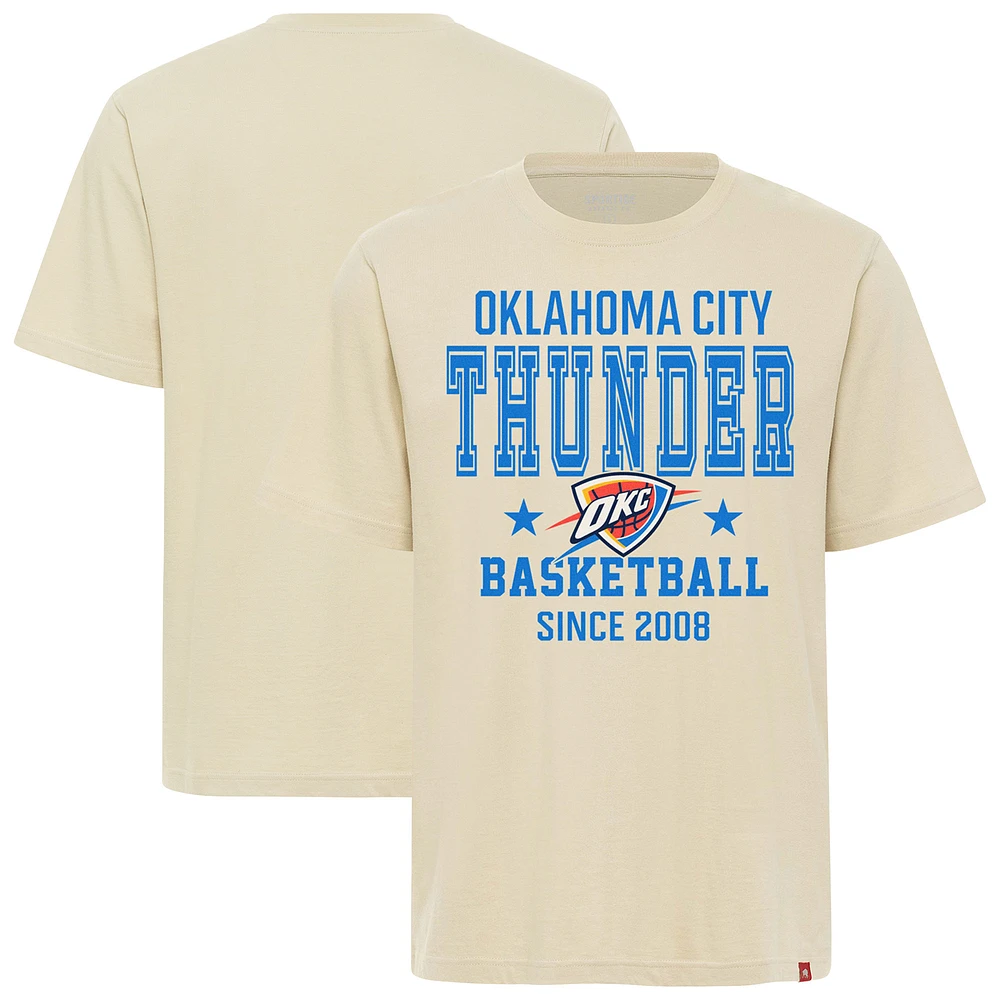 Unisex Sportiqe Cream Oklahoma City Thunder Duke Premium T-Shirt