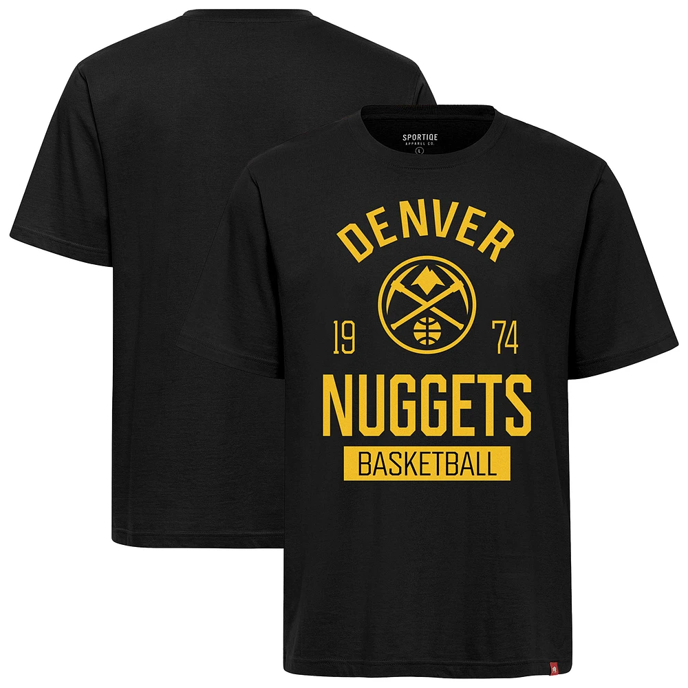 Unisex Sportiqe Black Denver Nuggets Duke Premium T-Shirt