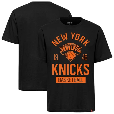 Unisex Sportiqe Black New York Knicks Duke Premium T-Shirt