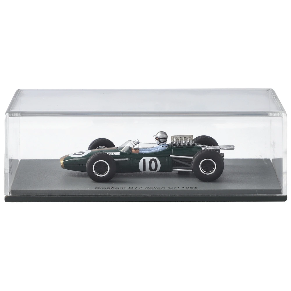 Spark Models Formula 1 Merchandise Brabham BT7 Italian Grand Prix 1965 Giancarlo Baghetti #10 1:43 Diecast