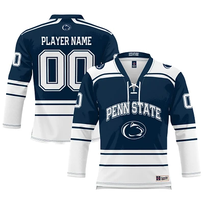 Unisex GameDay Greats Navy Penn State Nittany Lions NIL Pick-A-Player Men's Hockey Lightweight Jersey