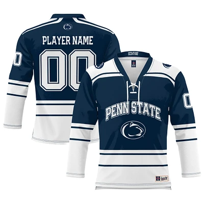 Youth GameDay Greats Navy Penn State Nittany Lions NIL Pick-A-Player Men's Hockey Lightweight Jersey