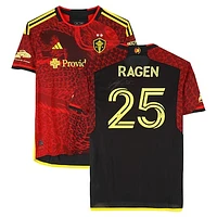 Jackson Ragen Seattle Sounders FC Autographed Match-Used #25 Red adidas Jersey from the 2024 MLS Season - Size XL