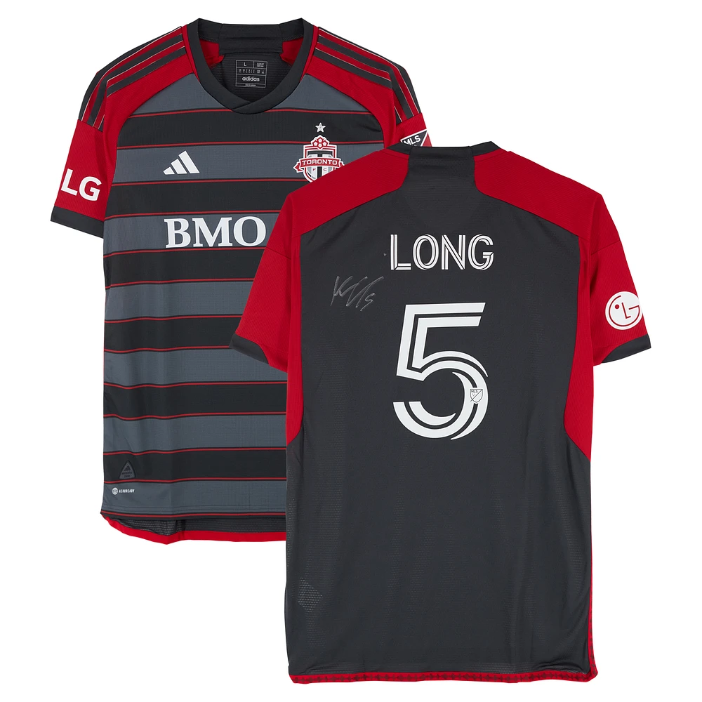 Kevin Long Toronto FC Autographed Match-Used #5 adidas Jersey from the 2024 MLS Season