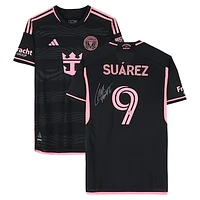 Luis Suarez Inter Miami CF Autographed Match-Used #9 Black adidas Jersey vs. Columbus Crew on October 2, 2024 - Size L
