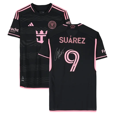Luis Suarez Inter Miami CF Autographed Match-Used #9 Black adidas Jersey vs. Columbus Crew on October 2, 2024 - Size L