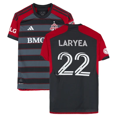Richie Laryea Toronto FC Autographed Match-Used #22 adidas Jersey from the 2024 MLS Season