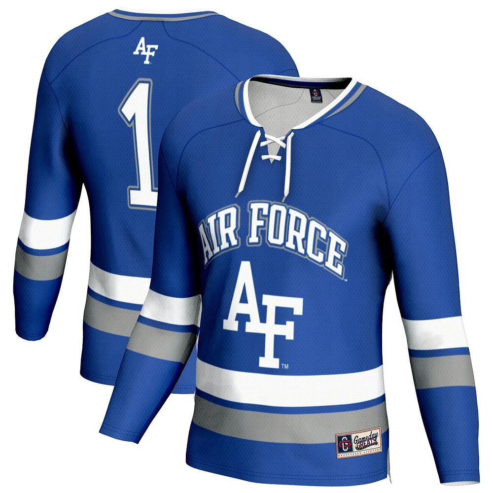 Unisex GameDay Greats Royal Air Force Falcons Lightweight Men's Hockey Fashion Jersey