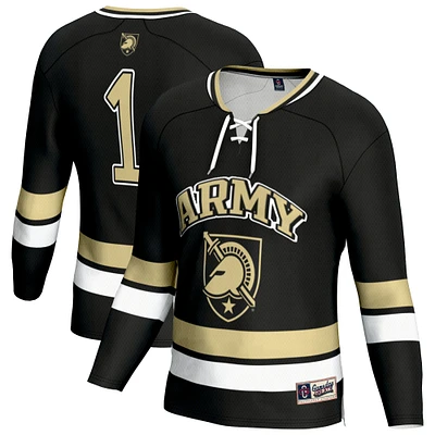 Youth GameDay Greats Black Army Knights Lightweight Fashion Men's Hockey Jersey