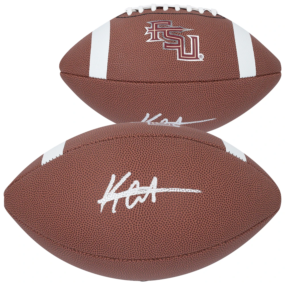 Keon Coleman Florida State Seminoles Autographed Nike Game Football