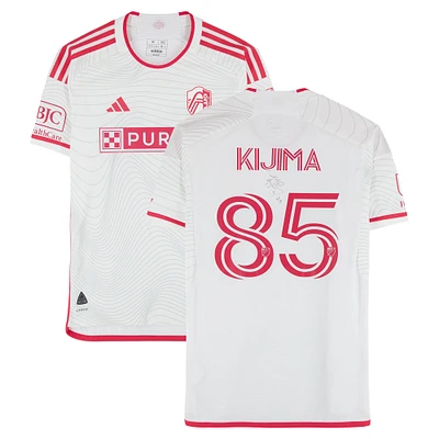 Hosei Kijima St. Louis City SC Autographed Match-Used #85 adidas Jersey from the 2024 MLS Season