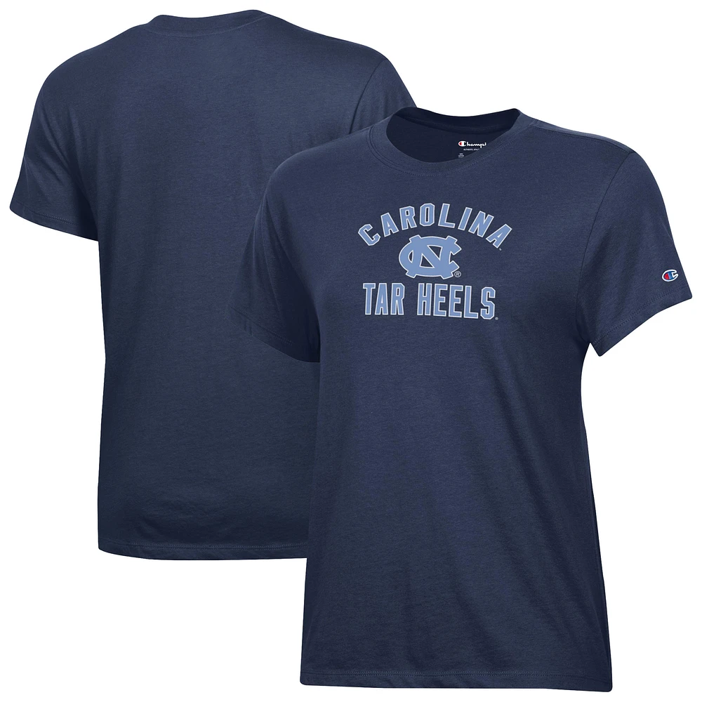 Women's Champion Navy North Carolina Tar Heels Core T-Shirt