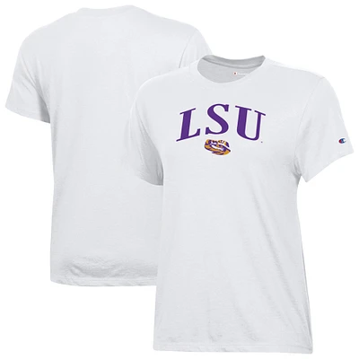 Women's Champion White LSU Tigers Core T-Shirt