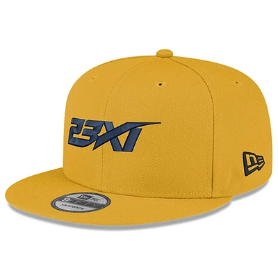 Men's New Era Yellow 23XI Racing 9FIFTY Snapback Hat
