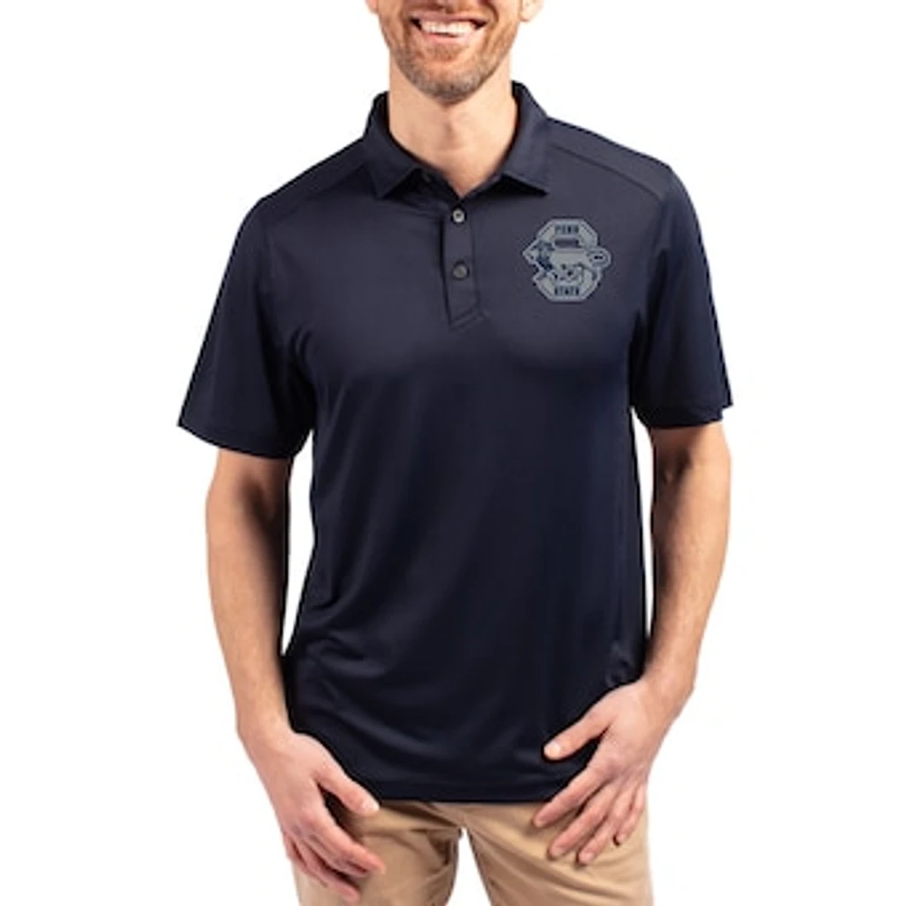 Men's Cutter & Buck Navy Penn State Nittany Lions Forge Eco Stretch Recycled Polo