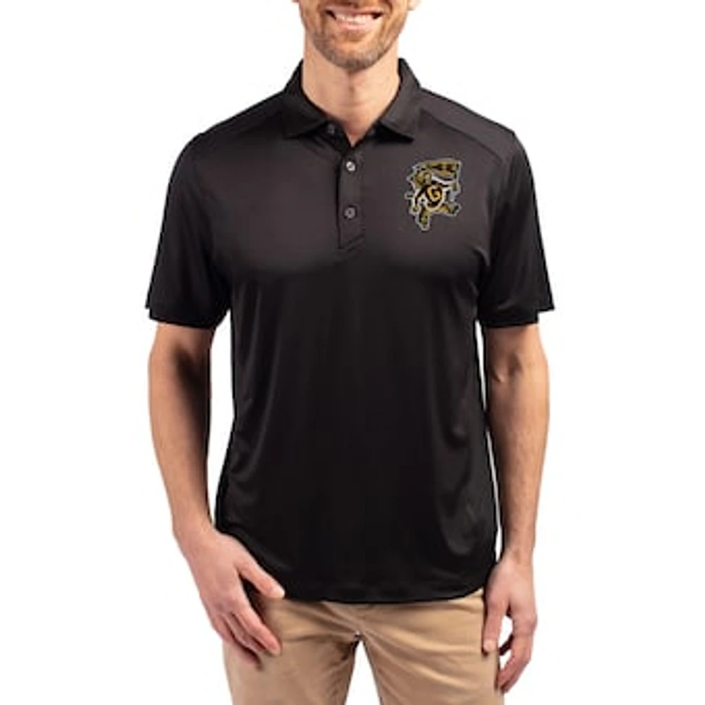 Men's Cutter & Buck Grambling Tigers Forge Eco Stretch Recycled Polo