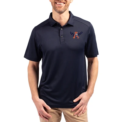 Men's Cutter & Buck Navy Auburn Tigers Forge Eco Stretch Recycled Polo