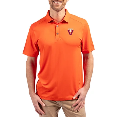 Men's Cutter & Buck Virginia Tech Hokies Forge Eco Stretch Recycled Polo