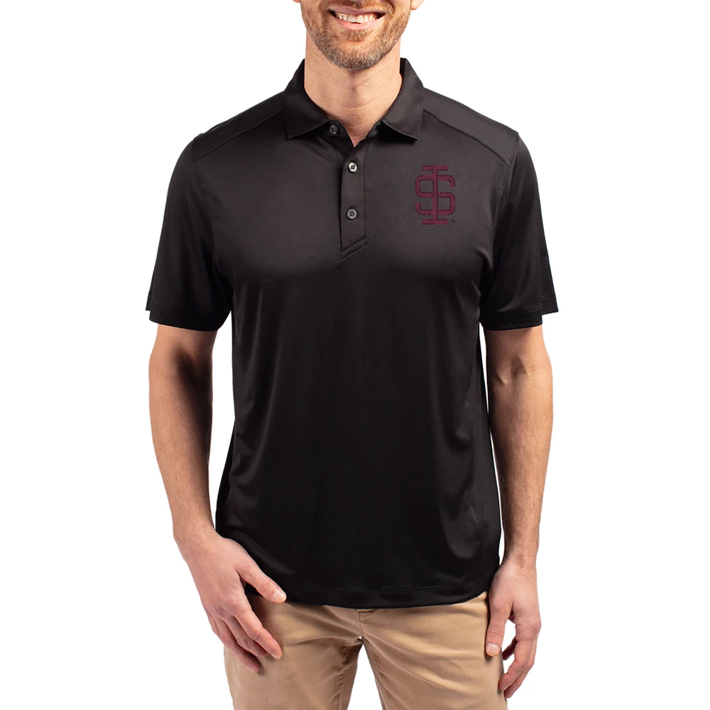 Men's Cutter & Buck Southern Illinois Salukis Forge Eco Stretch Recycled Polo
