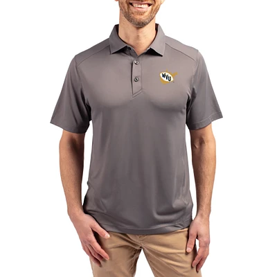 Men's Cutter & Buck West Virginia Mountaineers Forge Eco Stretch Recycled Polo