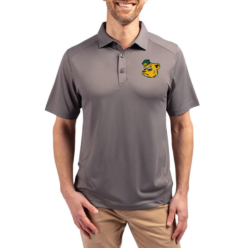 Men's Cutter & Buck Gray Baylor Bears Forge Eco Stretch Recycled Polo