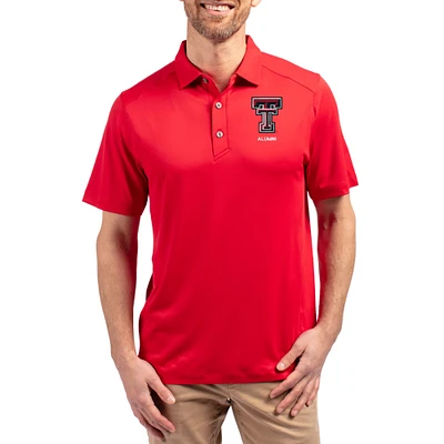 Men's Cutter & Buck Texas Tech Red Raiders Forge Alumni Eco Stretch Recycled Polo