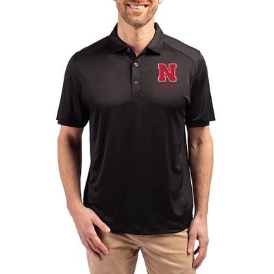 Men's Cutter & Buck Nebraska Huskers Forge Alumni Eco Stretch Recycled Polo