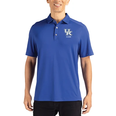 Men's Cutter & Buck Royal Kentucky Wildcats Forge Alumni Eco Stretch Recycled Polo