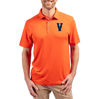 Men's Cutter & Buck Virginia Cavaliers Forge Vault Eco Stretch Recycled Polo