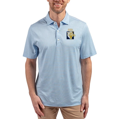 Men's Cutter & Buck FIU Panthers Forge Eco Double Stripe Stretch Recycled Polo
