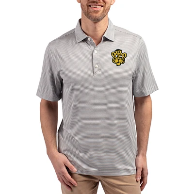 Men's Cutter & Buck Missouri Tigers Forge Eco Double Stripe Stretch Recycled Polo
