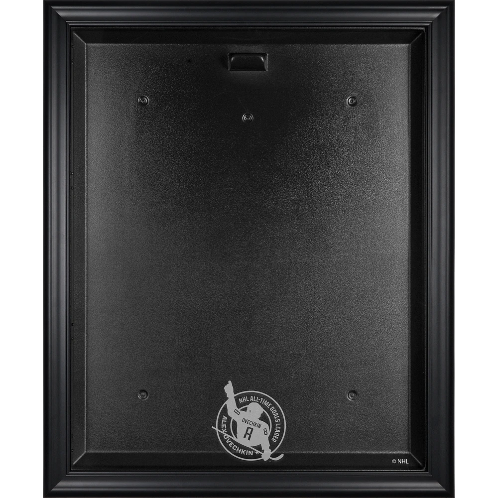 Alexander Ovechkin Washington Capitals Black Framed 895th Goal Logo Jersey Display Case