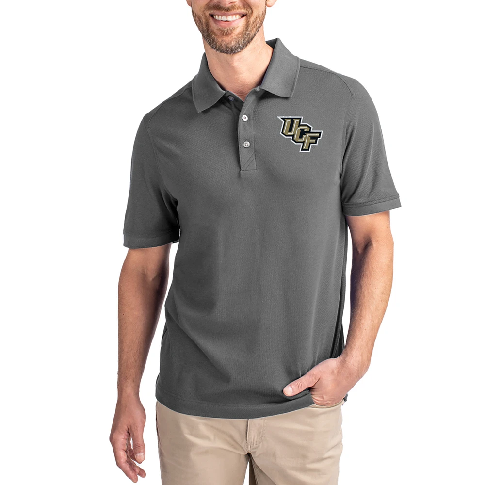 Men's Cutter & Buck UCF Knights Advantage Eco Pique Tri-Blend Polo