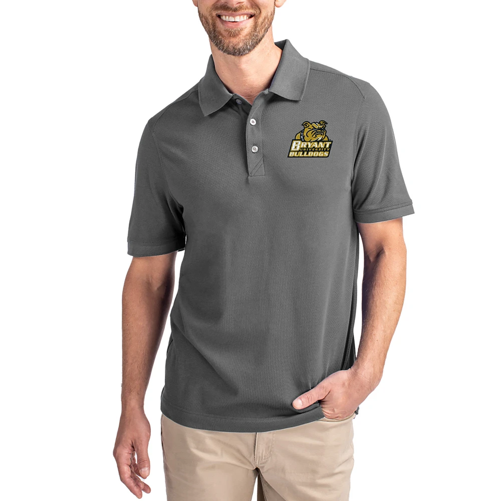 Men's Cutter & Buck Bryant Bulldogs Advantage Eco Pique Tri-Blend Polo