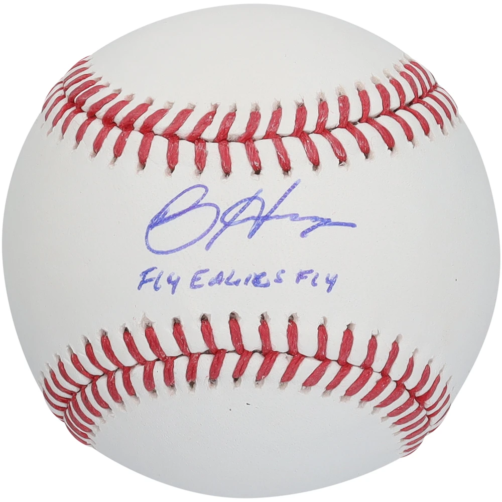 Bryce Harper Philadelphia Phillies Autographed Baseball with "Fly Eagles Fly" Inscription - Limited Edition of 10