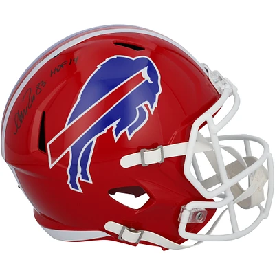 Andre Reed Buffalo Bills Autographed Riddell 1987-2001 Throwback Speed Replica Helmet with "HOF 14" Inscription