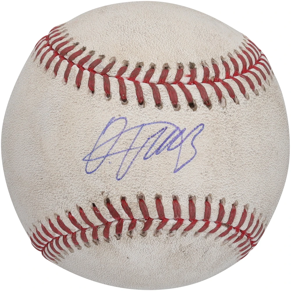 Oneil Cruz Pittsburgh Pirates Autographed Game-Used Baseball vs. Seattle Mariners on August 16, 2024 - 2 RBI Double