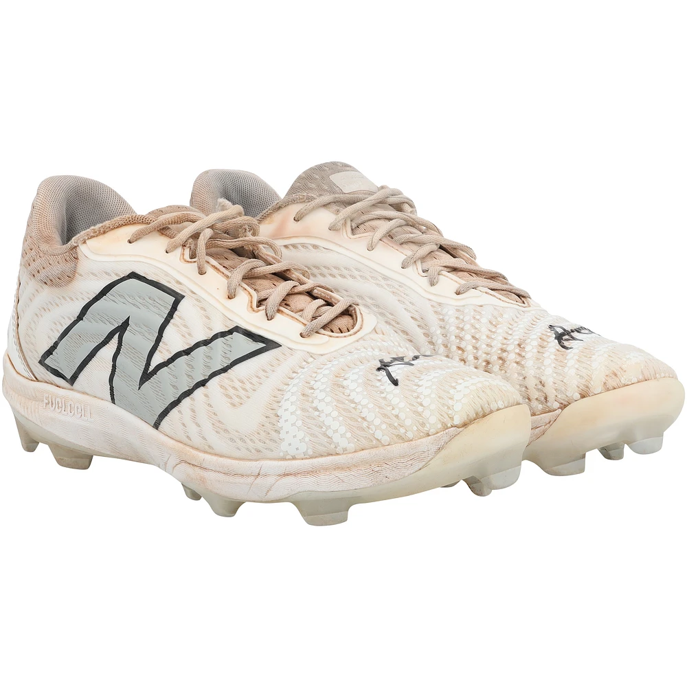 Authentic Game-Used: Austin Wells New York Yankees Autographed New Balance Cleats