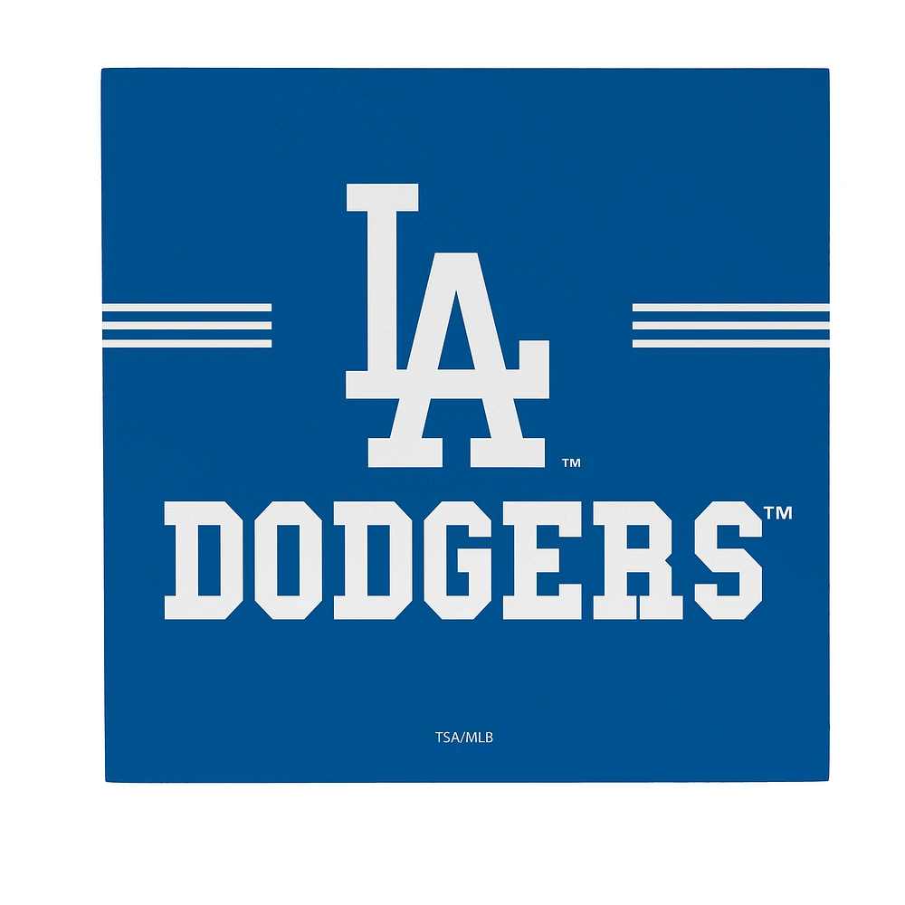 Los Angeles Dodgers 12" x 12" Wood Wall Sign