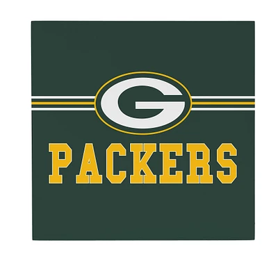 Green Bay Packers 12" x 12" Wood Wall Sign
