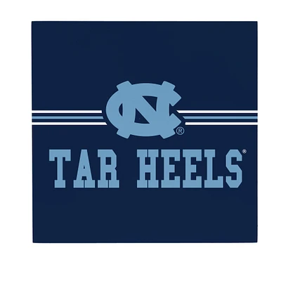 North Carolina Tar Heels 12" x 12" Wood Wall Sign